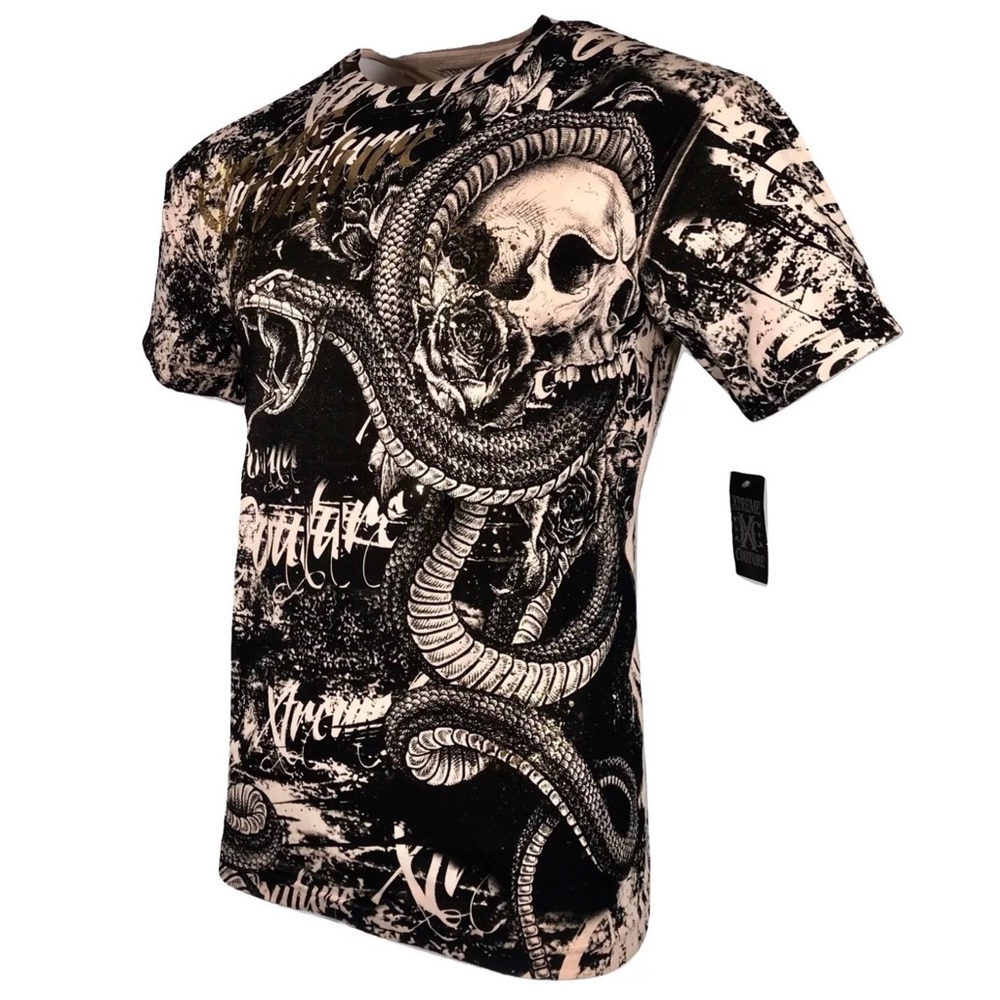 XTREME COUTURE by AFFLICTION Men T-Shirt BLACKTOOT
